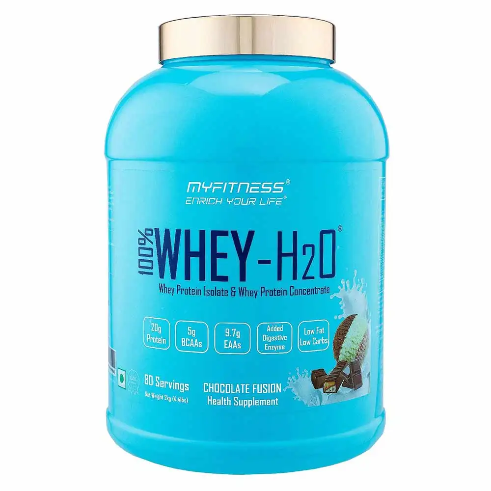 Myfitness 100% WHEY-H2O Protein Isolate,  4.4 lb  Chocolate Fusion