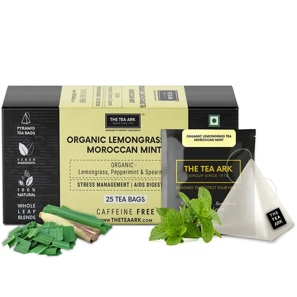 The Tea Ark Organic Lemongrass Tea,  Moroccan Mint  25 Tea Bag(s)