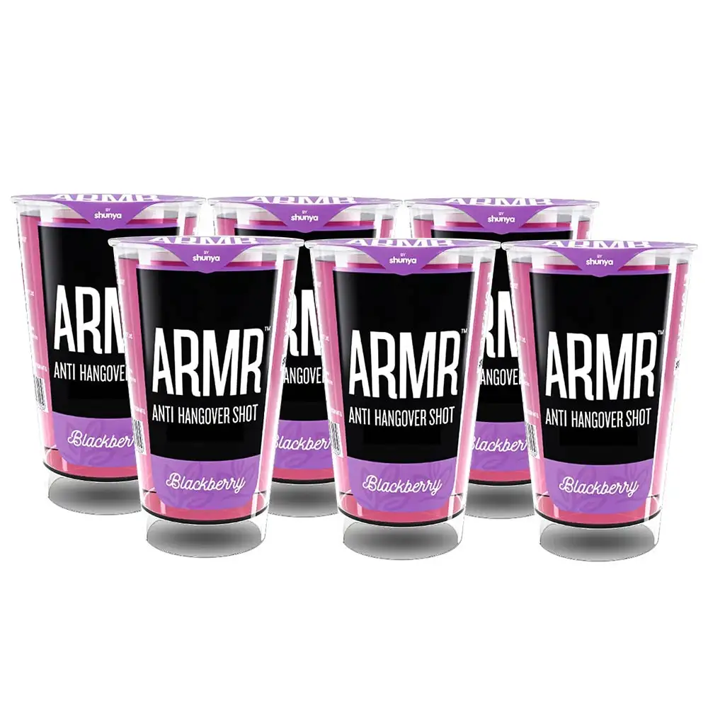 ARMR Anti Hangover Shot,  6 Piece(s)/Pack  Blackberry