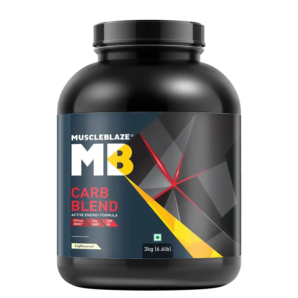 MuscleBlaze Carb Blend,  6.6 lb  Unflavoured