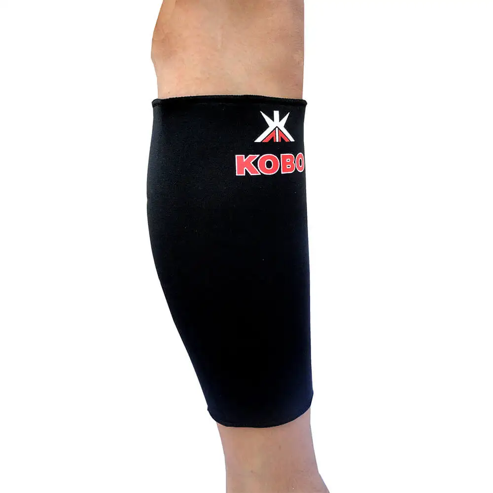 KOBO Neoprene Leg Support (3619),  Black  Medium