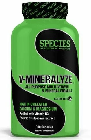 V-Mineralyze, By Species Nutrition, 300 Caps