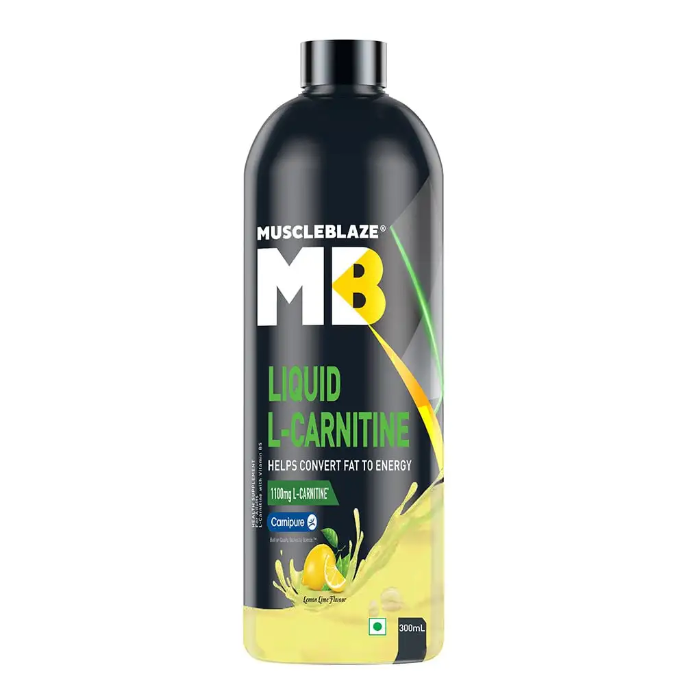 MuscleBlaze Liquid L-Carnitine,  300 ml  Lemon Lime