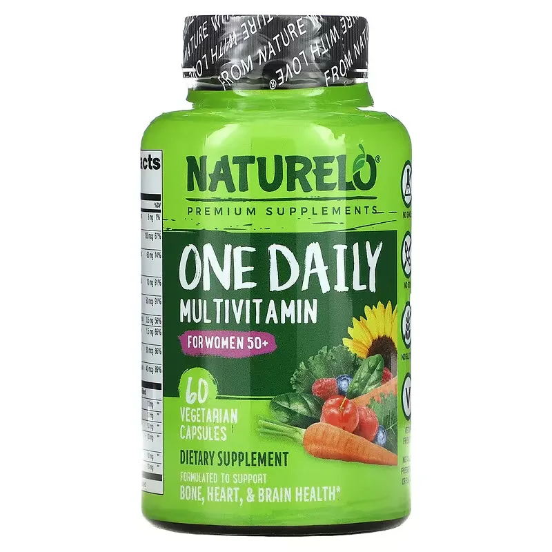 One Daily Multivitamin for Women 50+, 60 Vegetarian Capsules