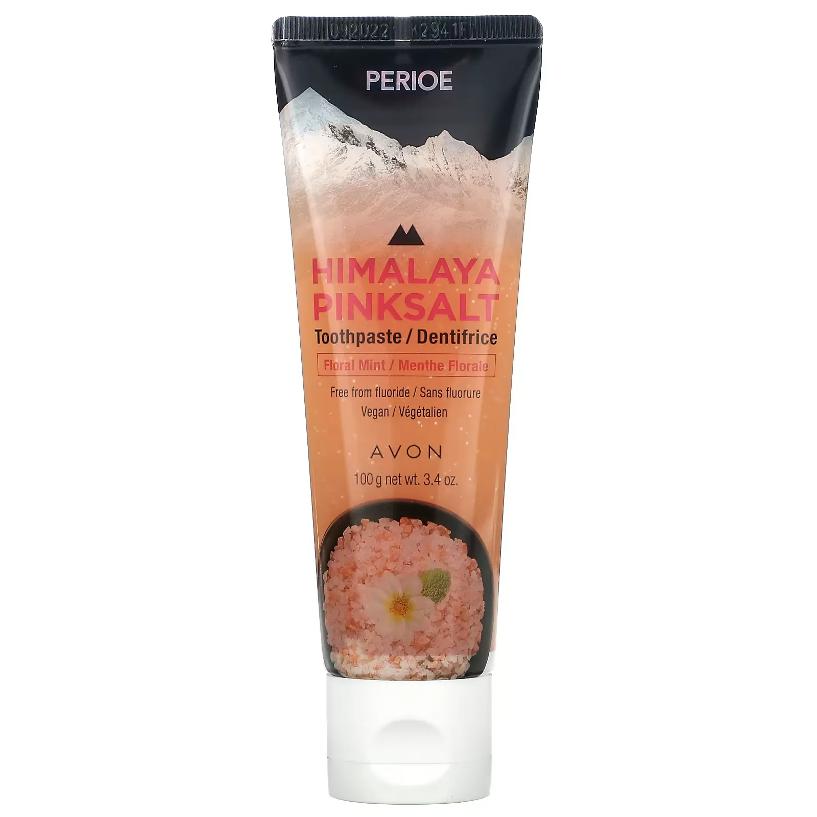 Himalaya Pink Salt Toothpaste, Floral Mint, 3.4 oz (100 g)