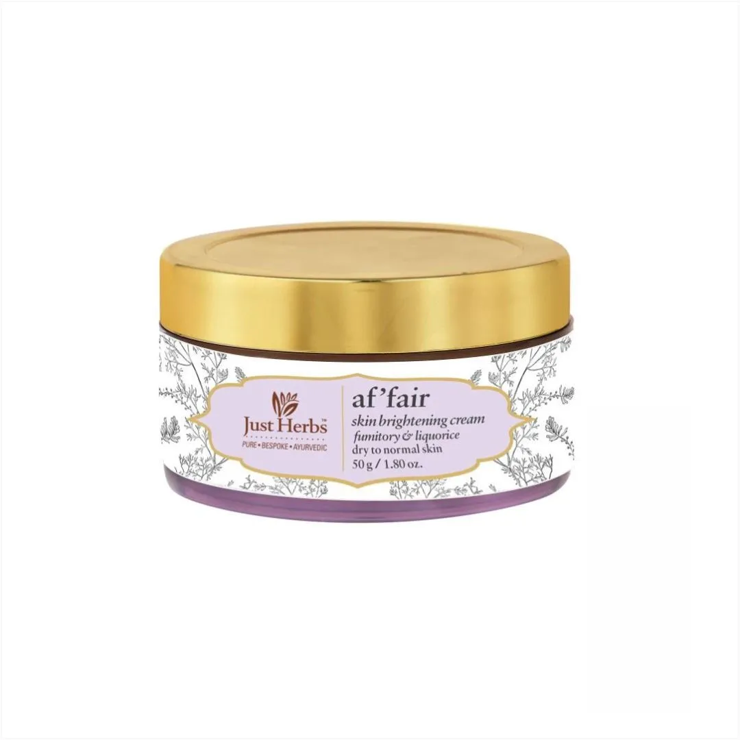 Just Herbs Skin Brightening Cream For Dark Spots & Blemishes-Paraben Free