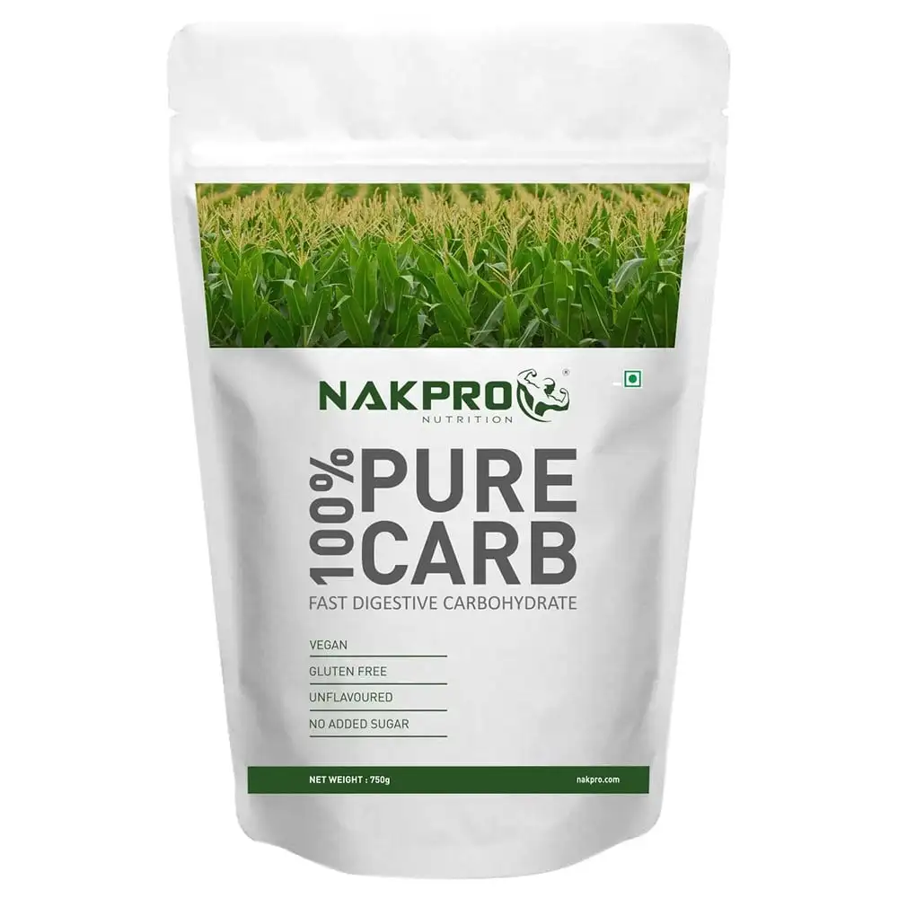 Nakpro 100% Pure Carb,  1.65 lb  Unflavoured