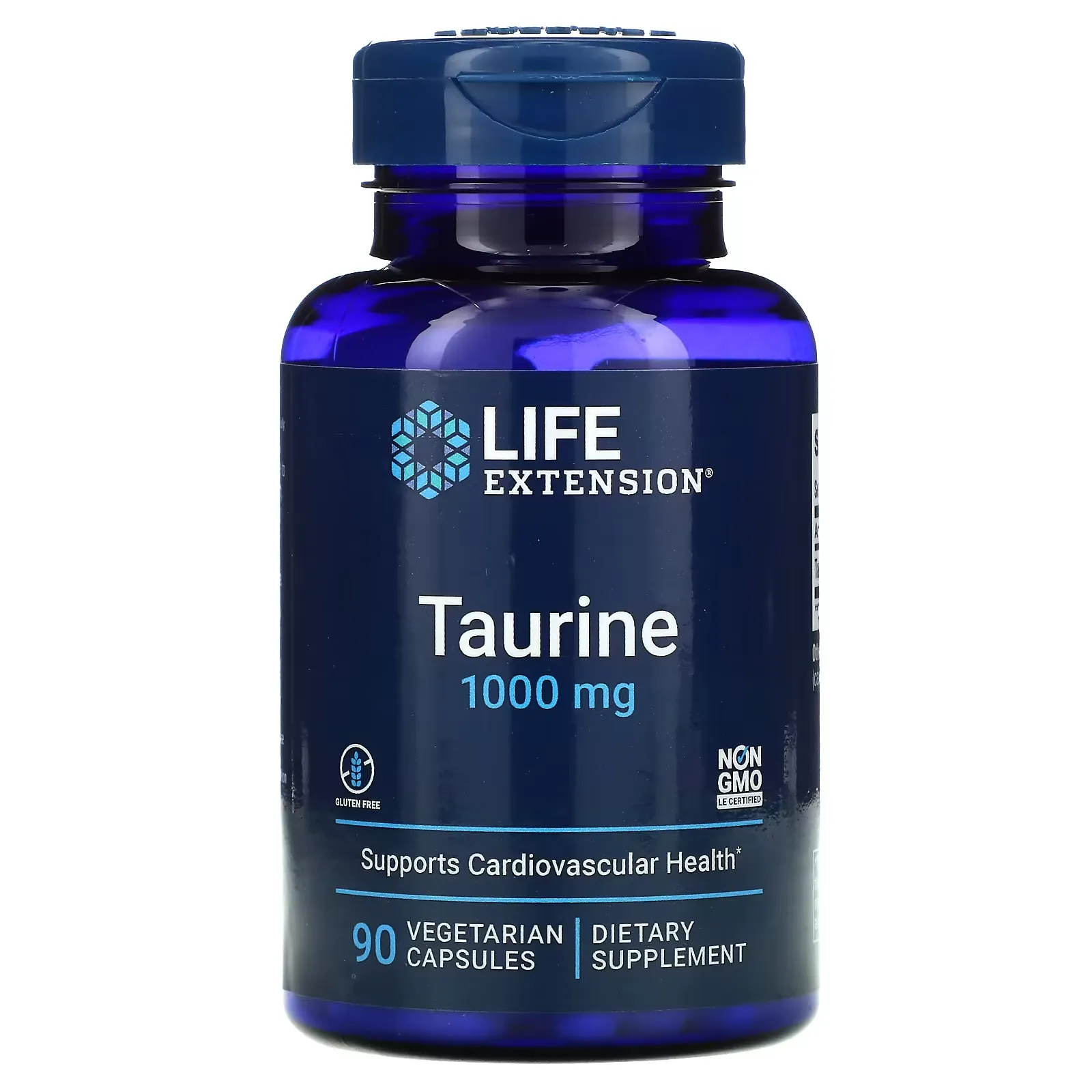 Taurine, 1,000 mg, 90 Vegetarian Capsules