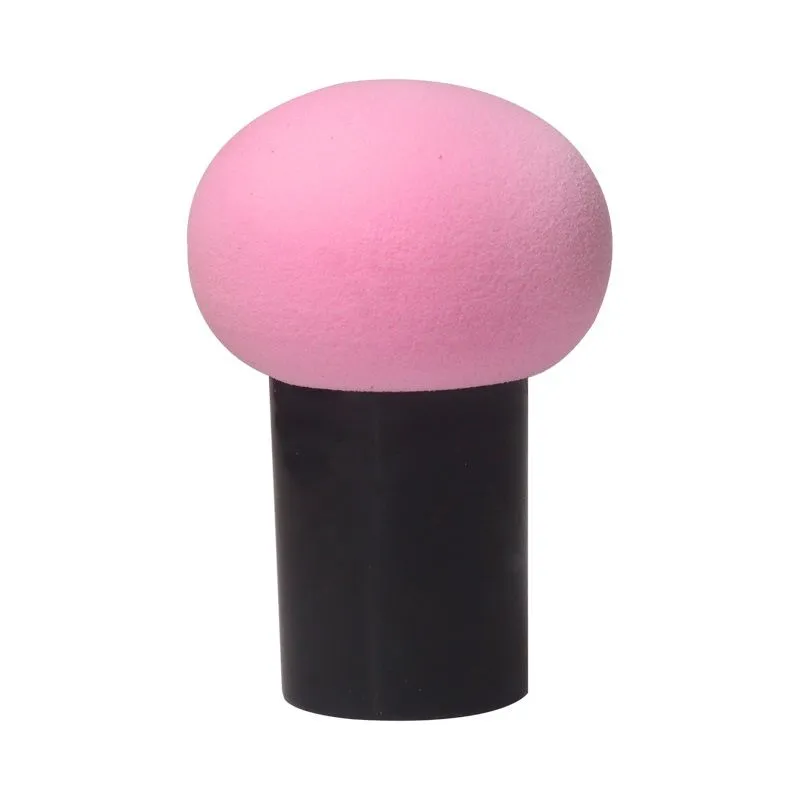 Bronson Professional Pink Mushroom Head Beauty Blender Makeup Sponge With Handle