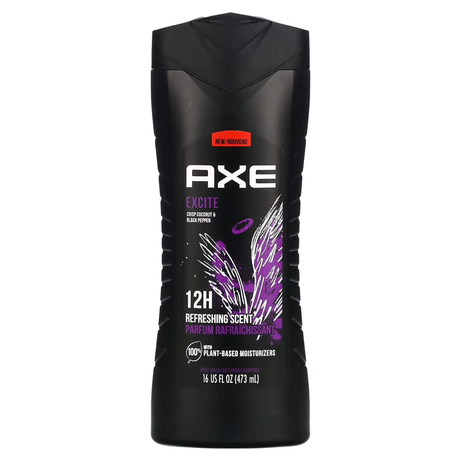 Excite Body Wash, Crisp Coconut & Black Pepper, 16 fl oz (473 ml)