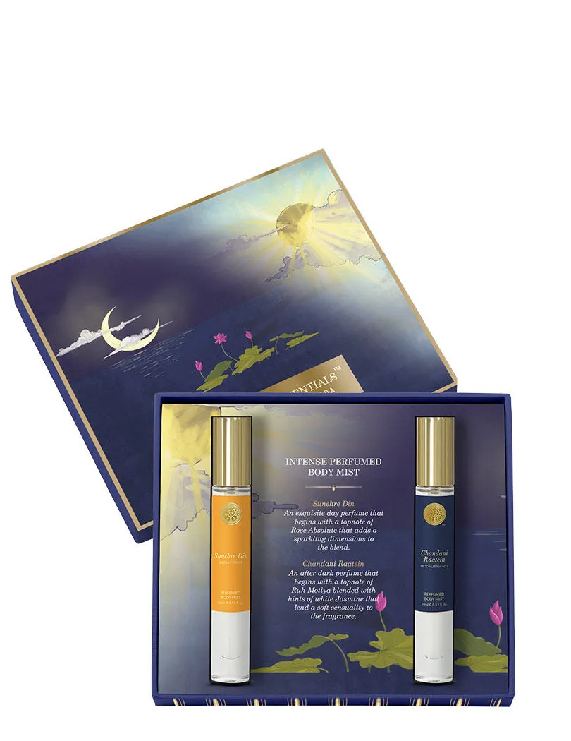 Forest Essentials Ayurvedic Intense Day And Night Perfume Miniature Set