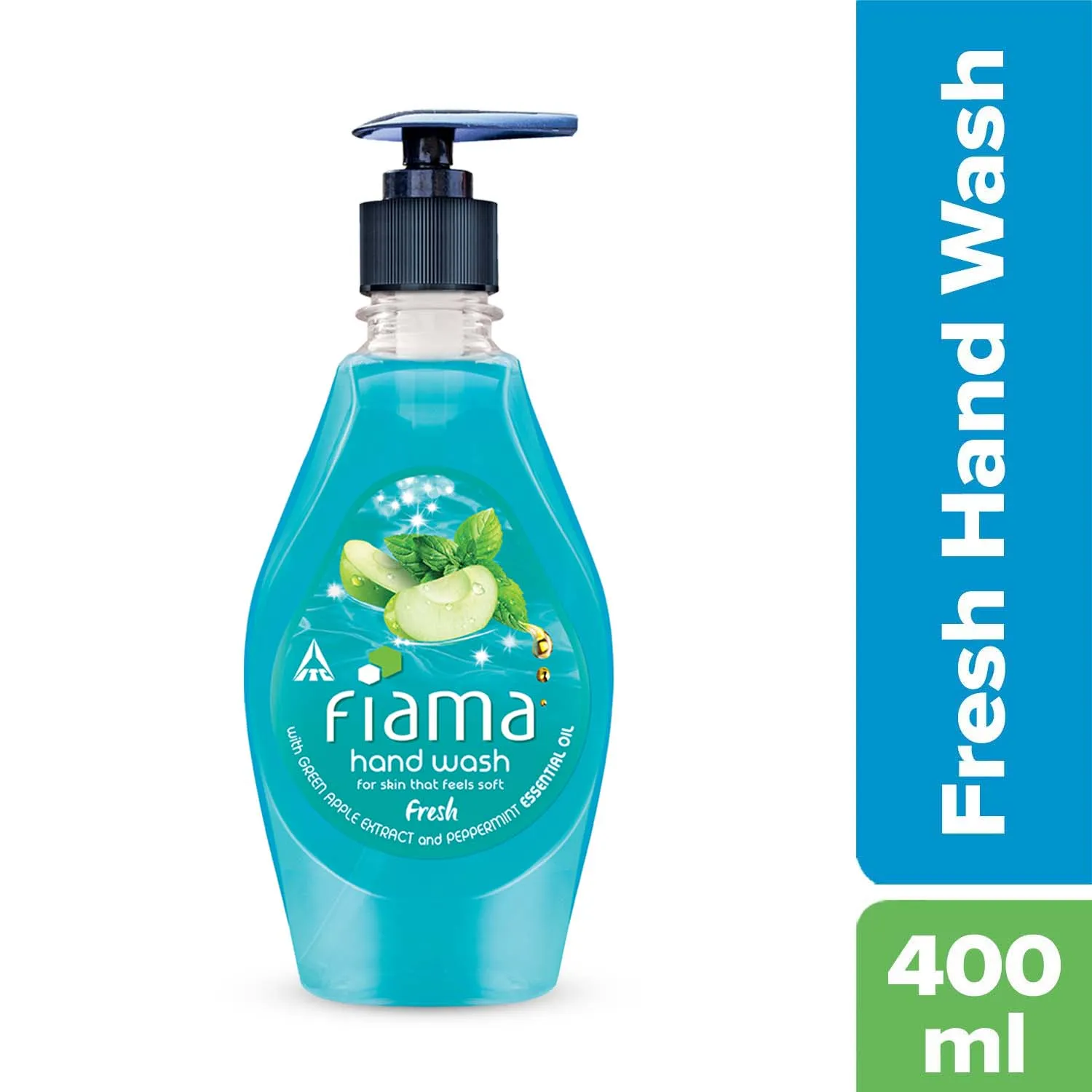 Fiama Fresh Moisturising Hand Wash, Peppermint and Green Apple