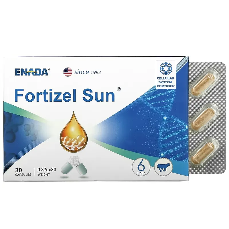 Fortizel Sun, Cellular System Fortifier, 30 Capsules