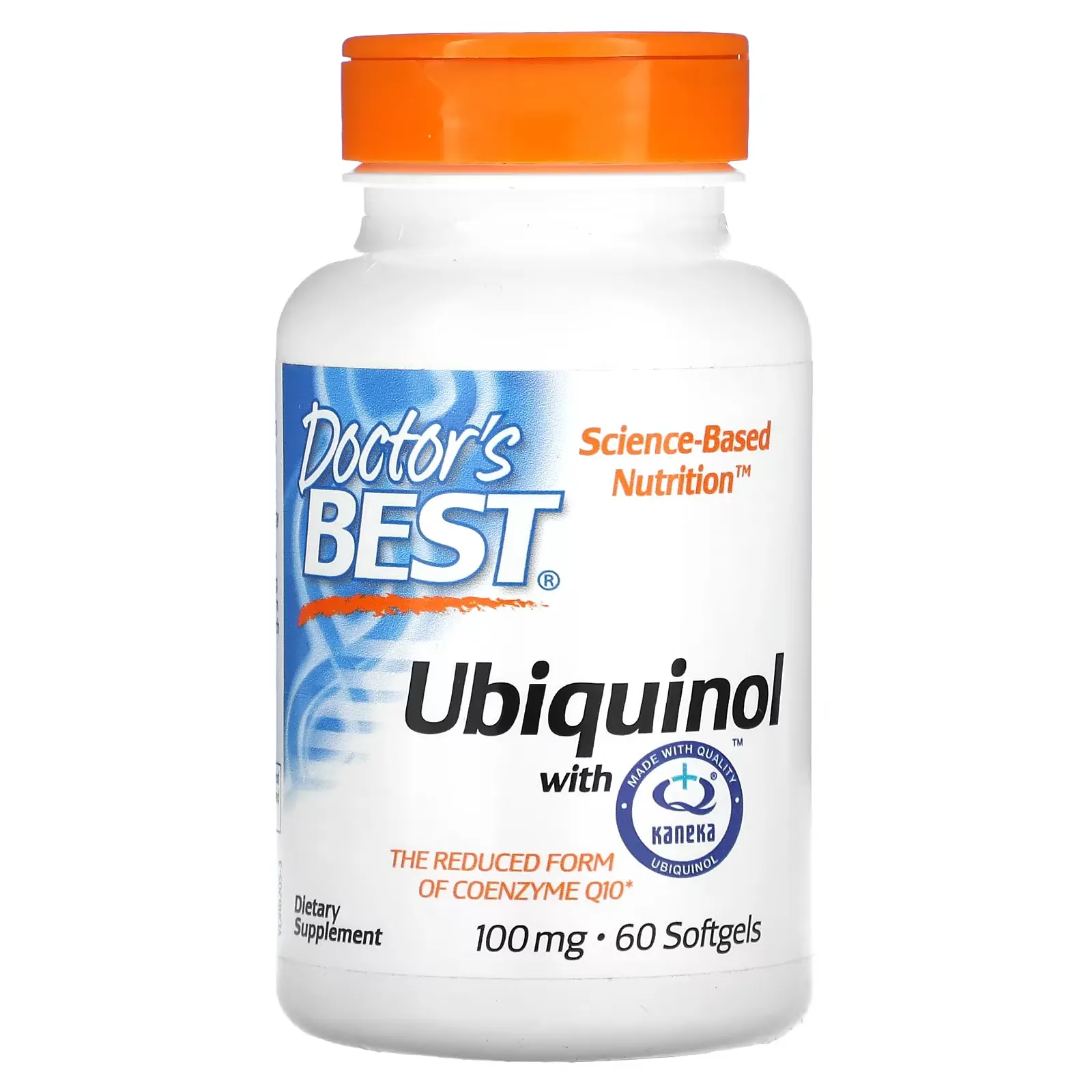 Ubiquinol with Kaneka Q+, 100 mg, 60 Softgels