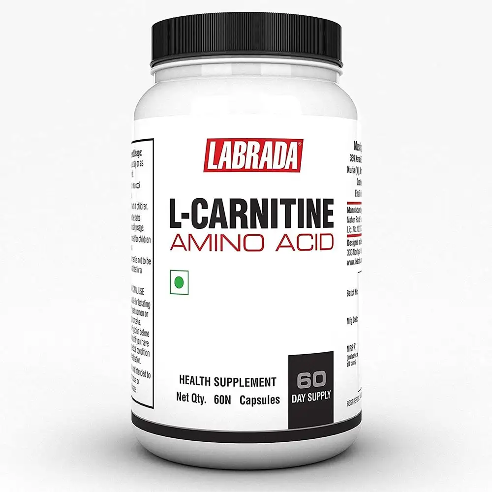 Labrada L-Carnitine Amino Acid,  60 capsules  Unflavoured