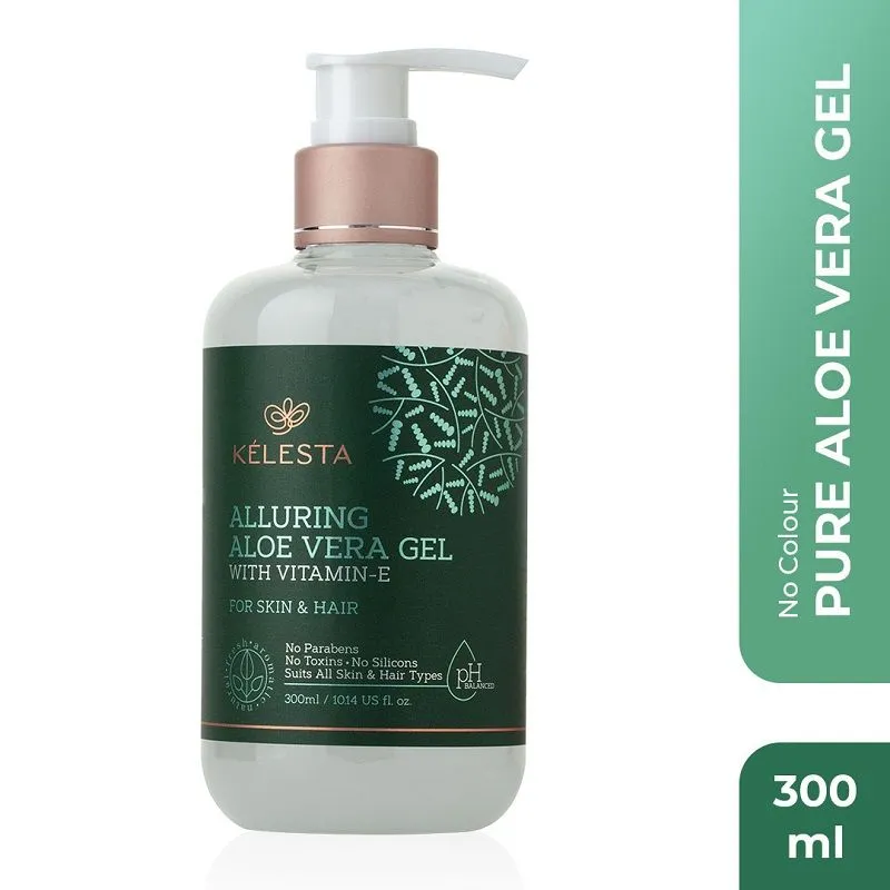 Kelesta Alluring Aloe Vera Gel For Skin, Face And Hair