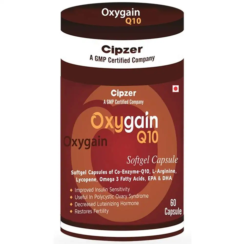 Cipzer Oxygain Q10,  60 capsules