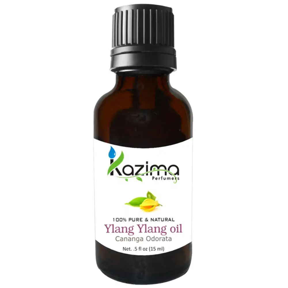 Kazima Ylang Ylang Oil,  15 ml  100% Pure & Natural