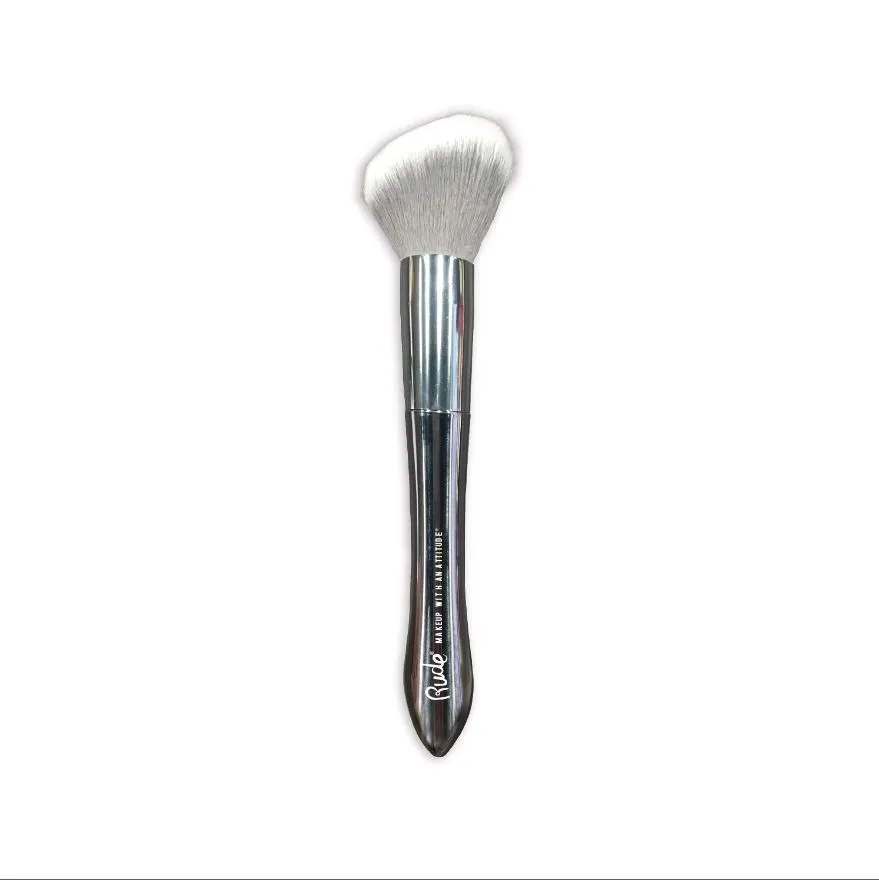 Rude Cosmetics Silver Bullet Blush Brush - Glock