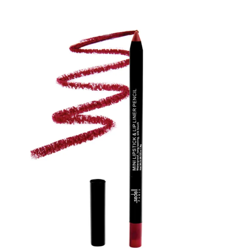 Sedell Professional Mini Lipstick & Lip Liner Pencil