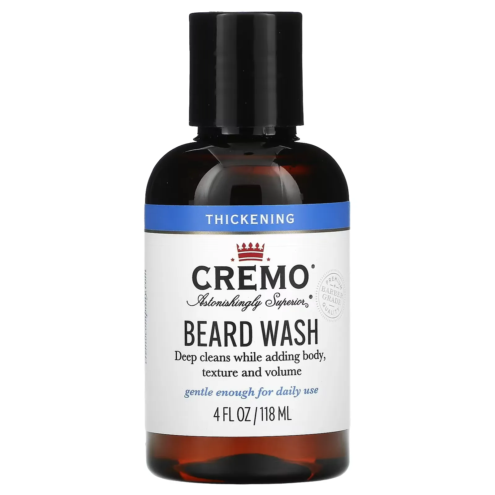 Beard Wash, Thickening, 4 fl oz (118 ml)