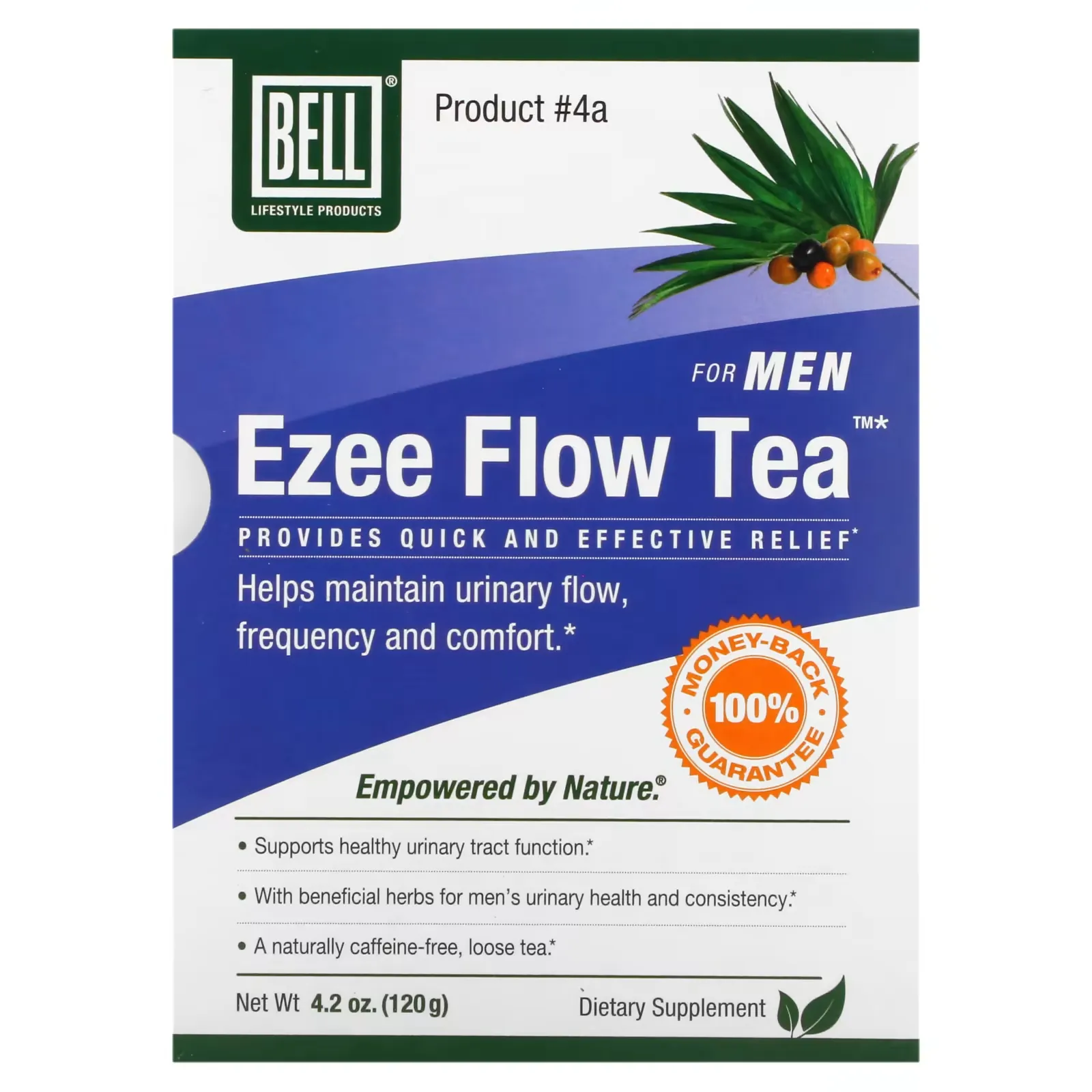 Ezee Flow Tea for Men, 4.2 oz (120 g)