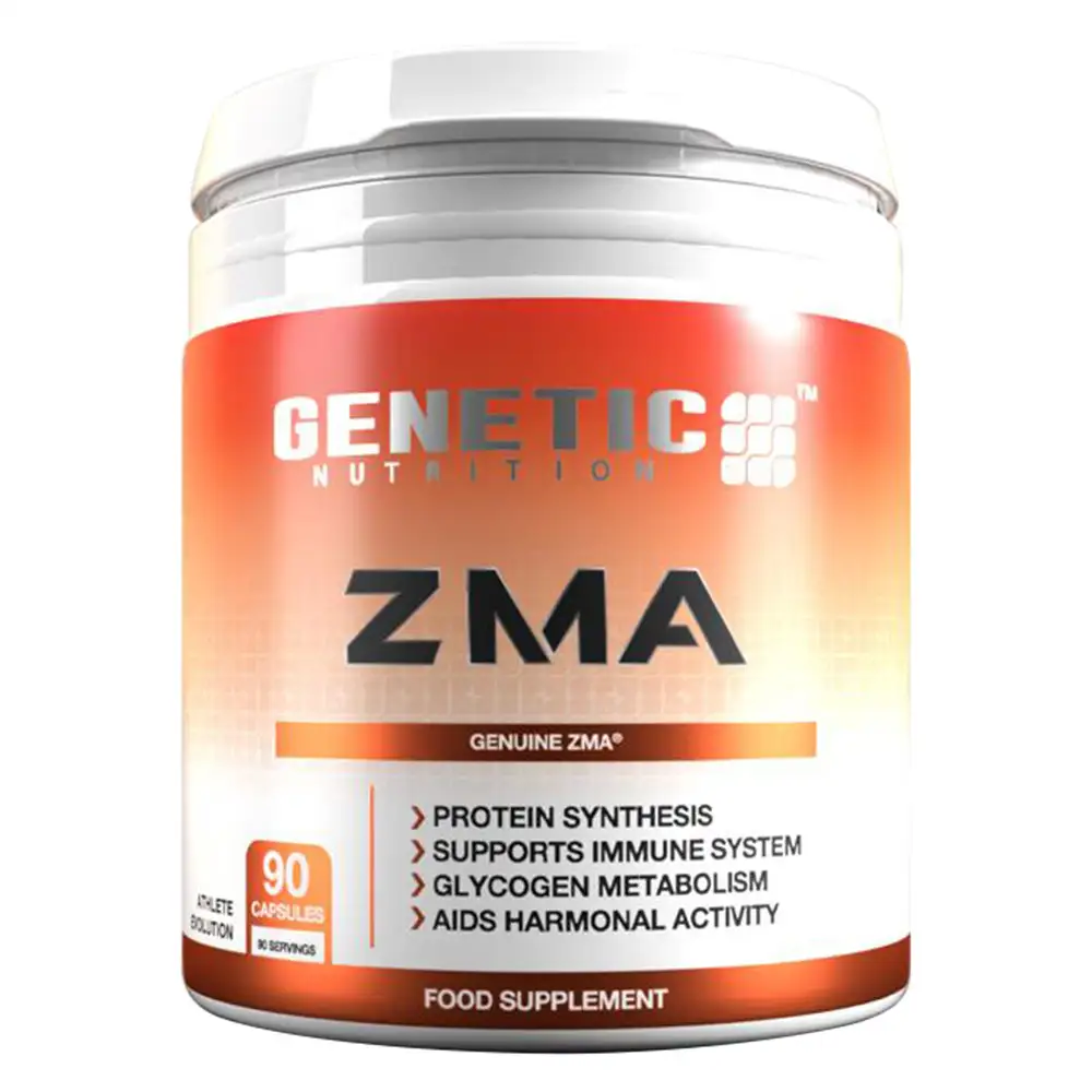 Genetic Nutrition ZMA,  90 capsules  Unflavoured