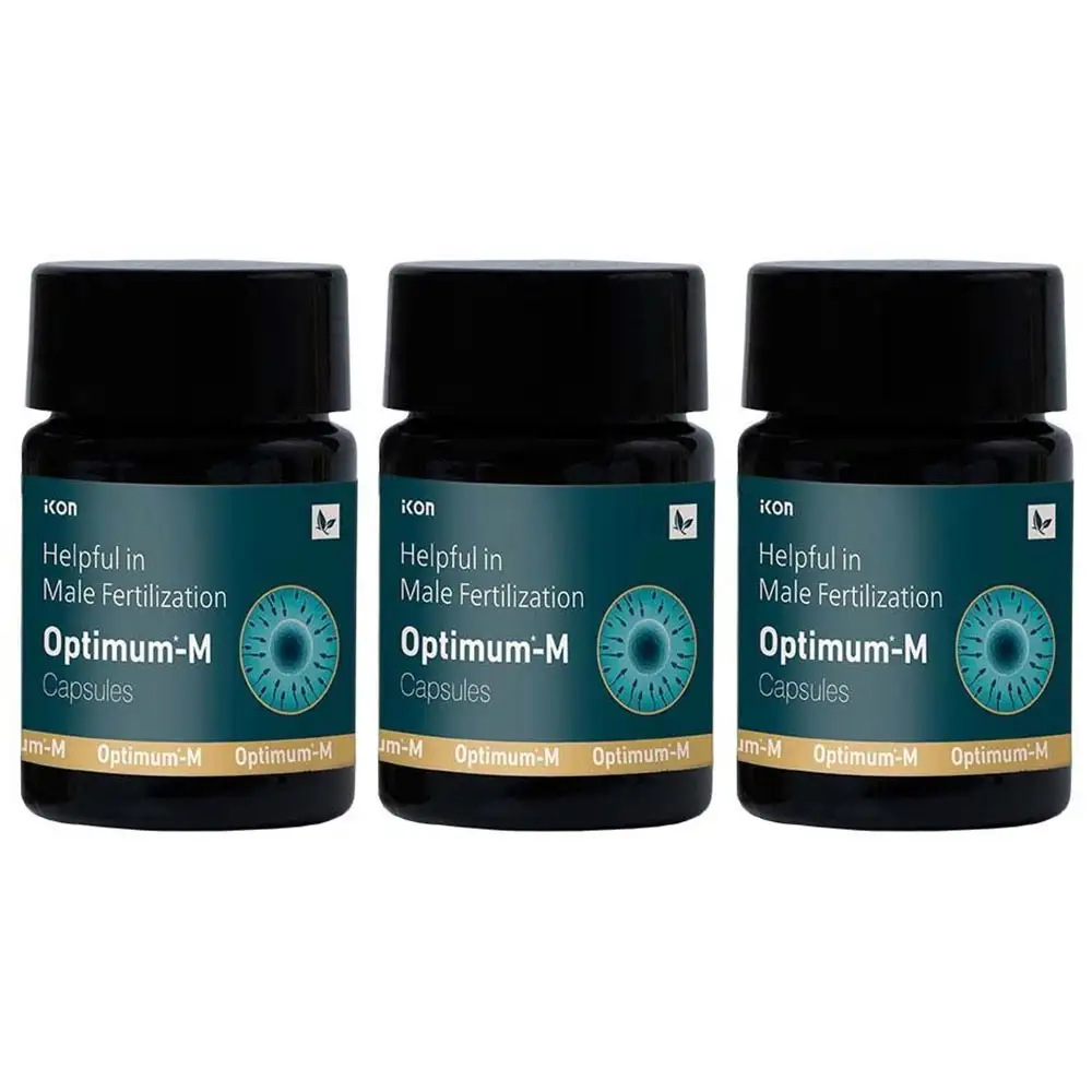 Optimum-M Male Fertilization (Pack of 3),  10 capsules