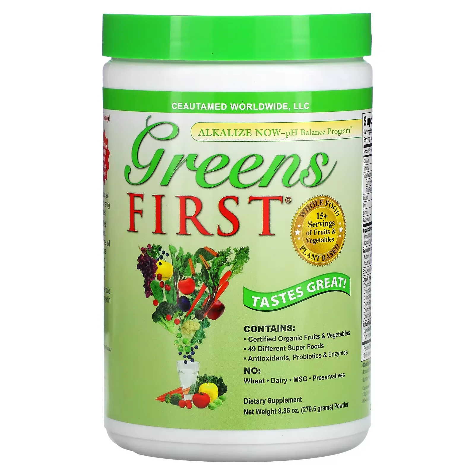 Greens First, Original, 9.86 oz (279.6 g)