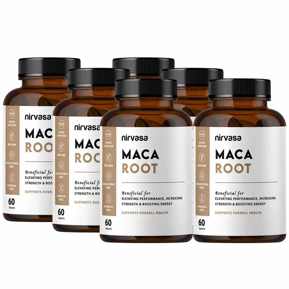 Nirvasa Maca Root (Pack of 6),  60 tablet(s)