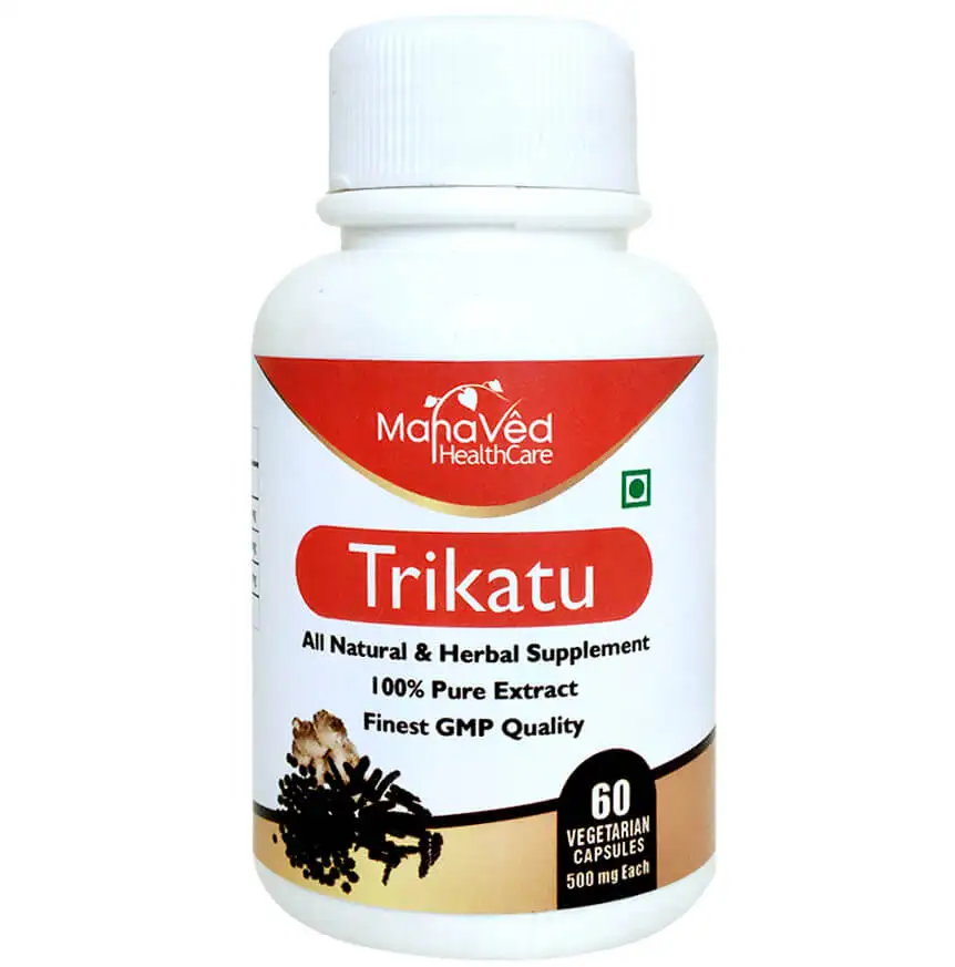 Mahaved Trikatu Extract,  60 capsules