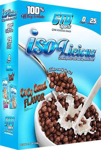 Isolicious By CTD Sports, Coco Cereal Crunch, 24 Servings