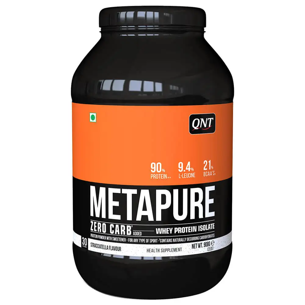 QNT Metapure Zero Carb Whey Protein Isolate,  2 lb  Stracciatela