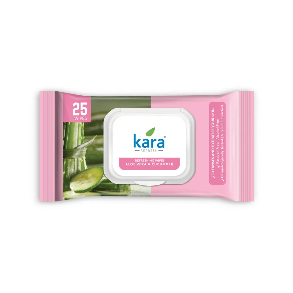 Kara Face Wipes Aloe Cucumber