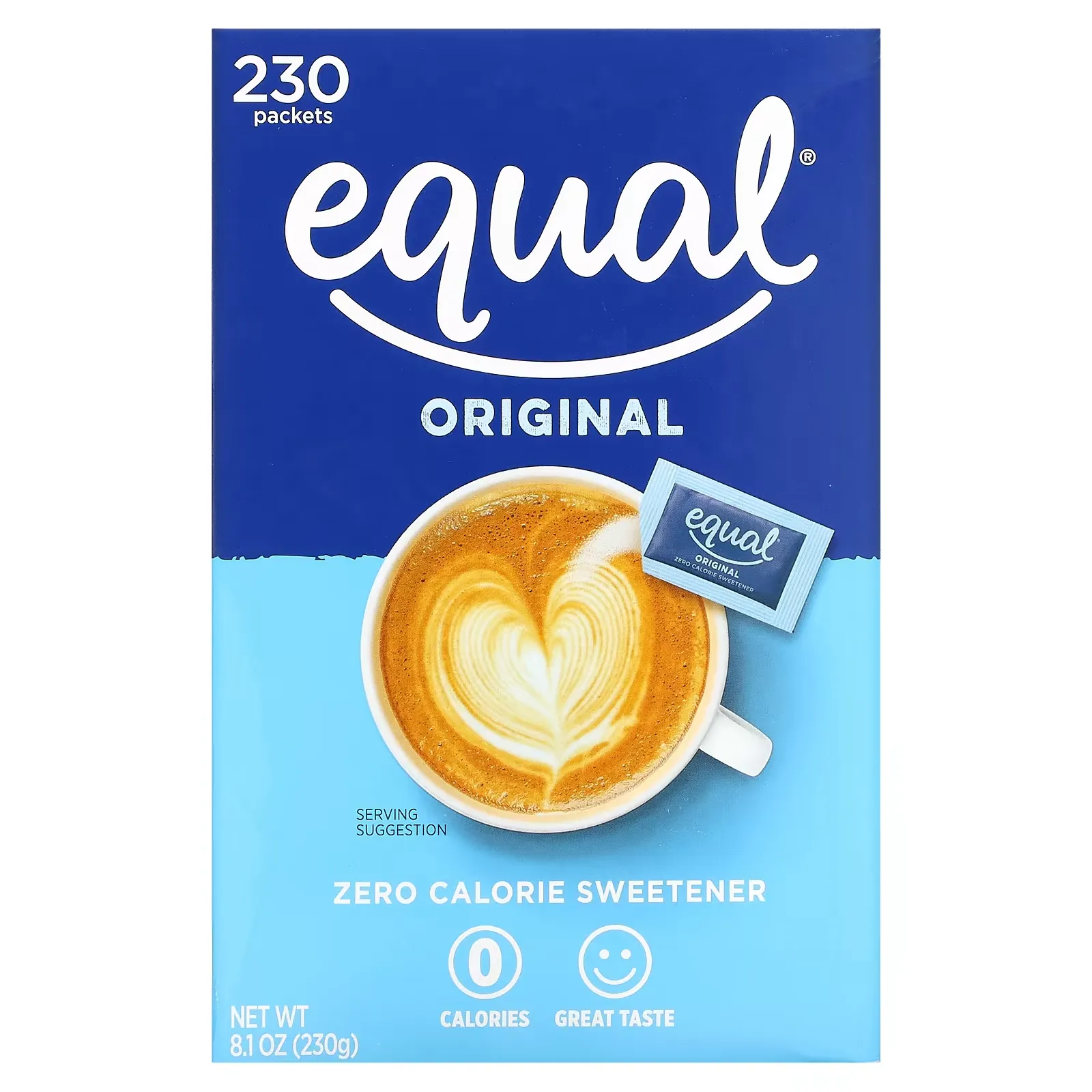 Zero Calorie Sweetener, Original, 230 Packets