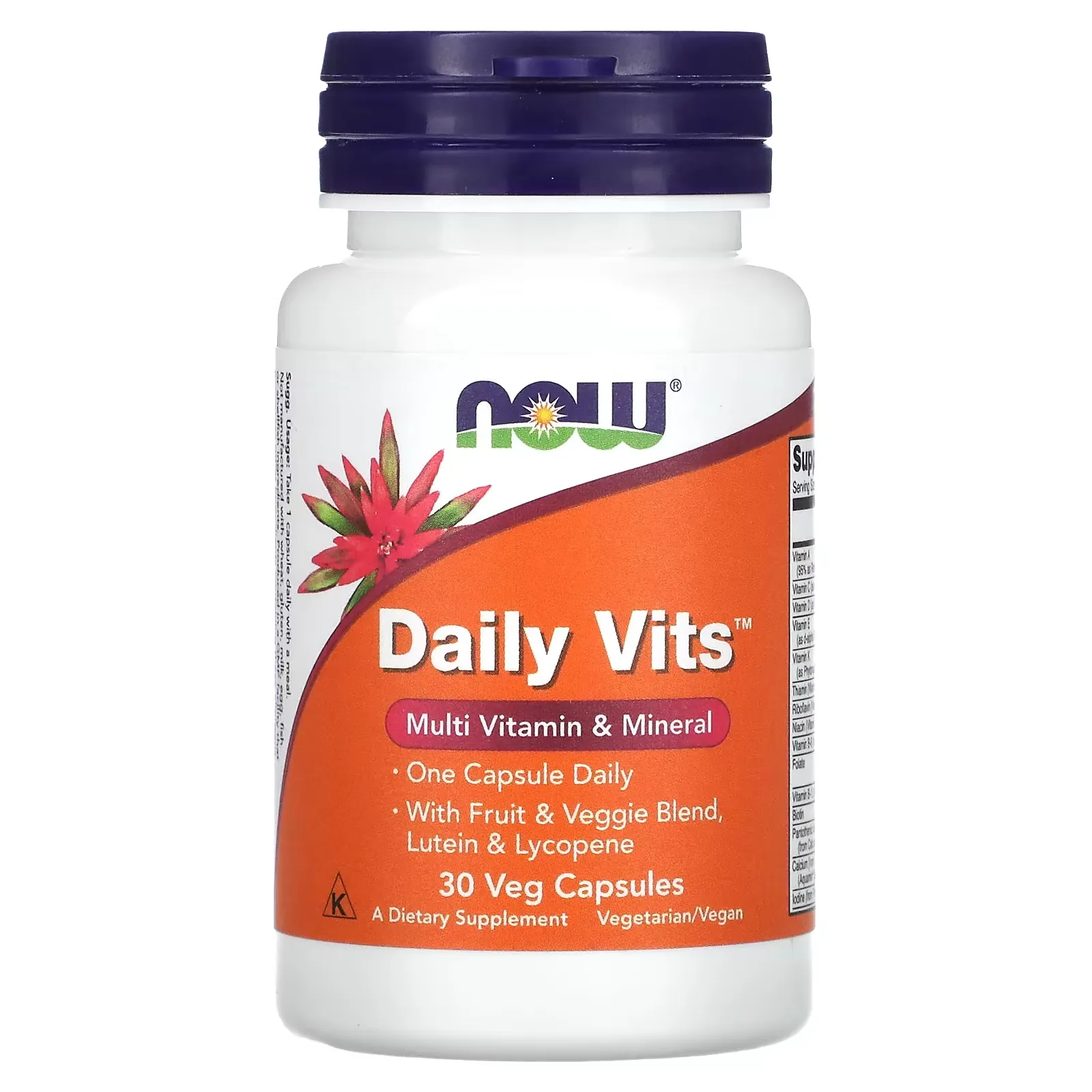 Daily Vits, 30 Veg Capsules