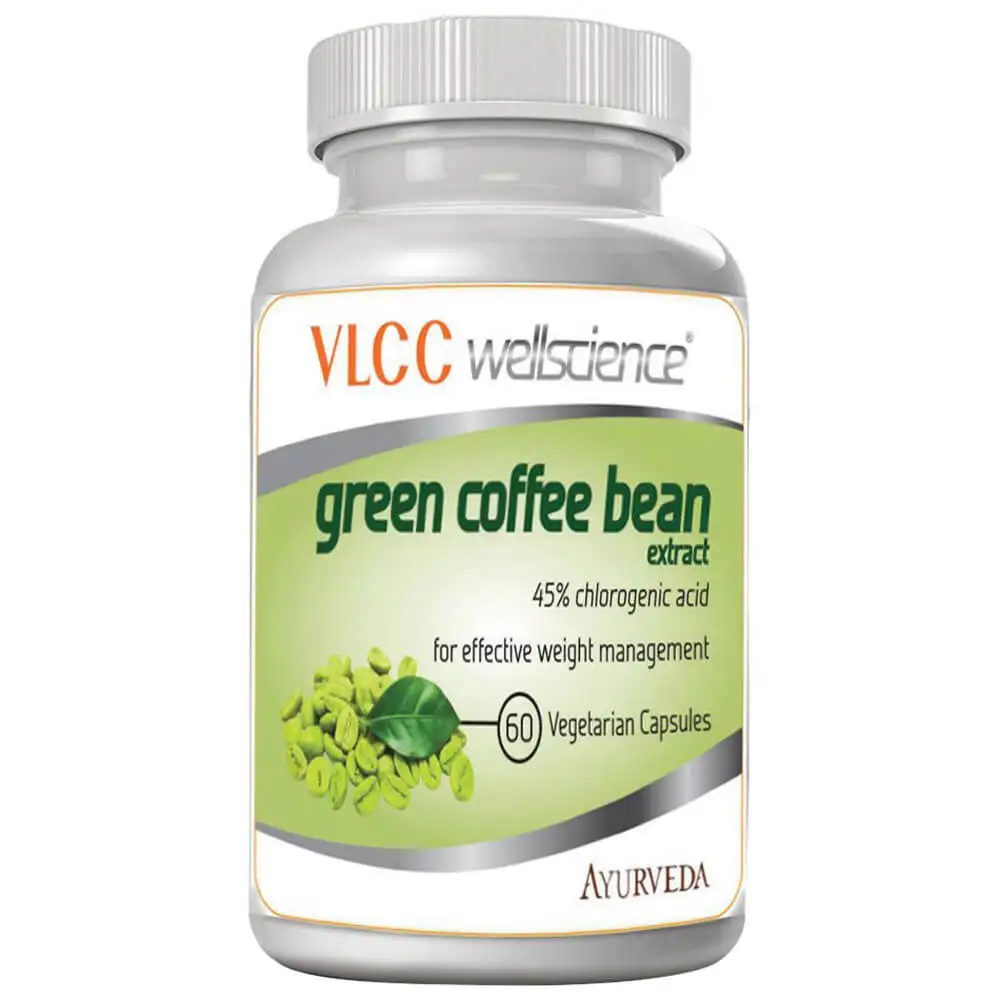 VLCC Wellscience Green Coffee Bean Extract,  60 veggie capsule(s)