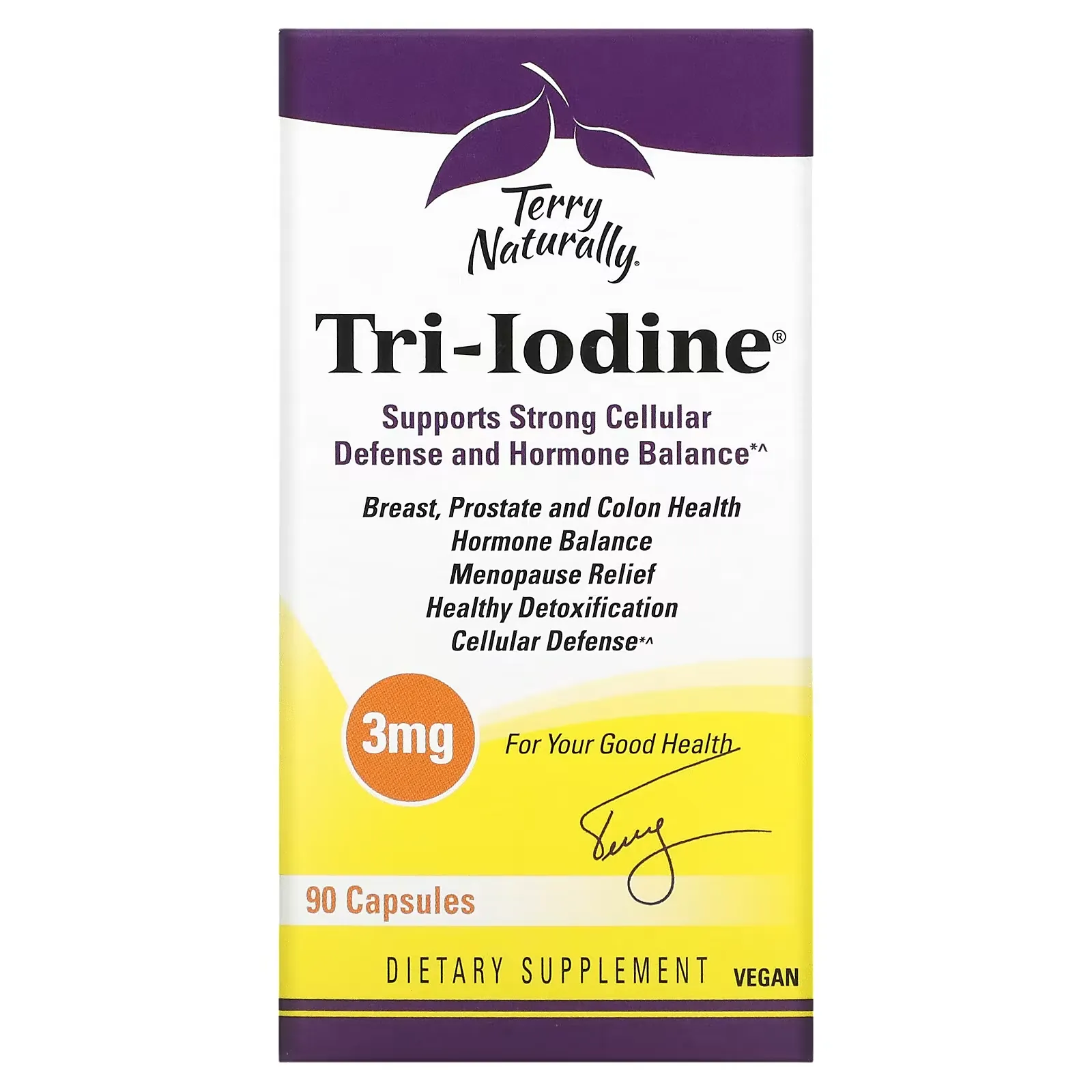 Tri-Iodine, 3 mg, 90 Capsules