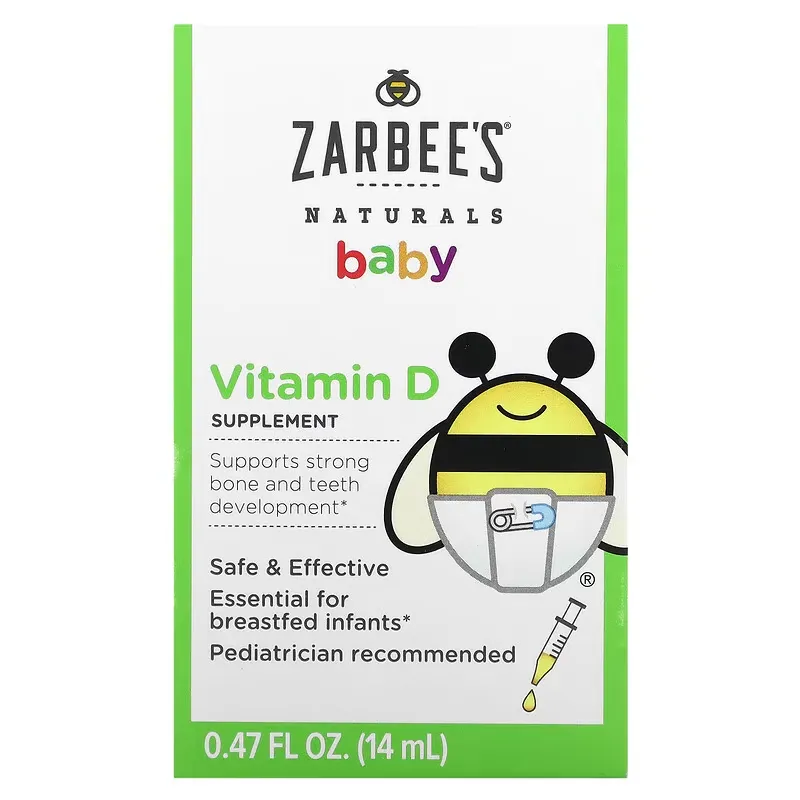 Baby, Vitamin D, 0.47 fl oz (14 ml)