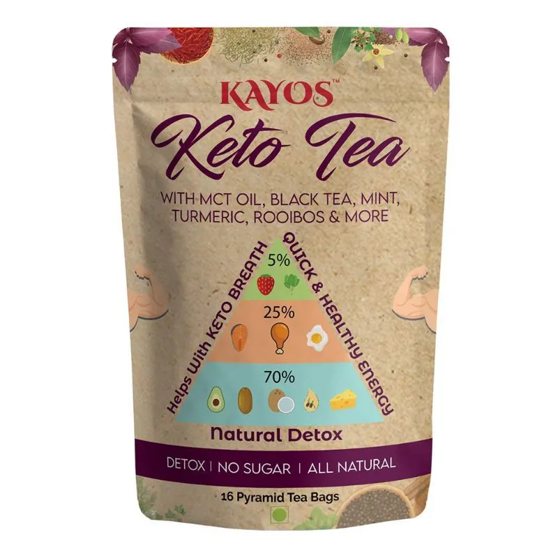 Kayos Keto Tea For Weight Loss & Quick Healthy Energy With Mct Oil