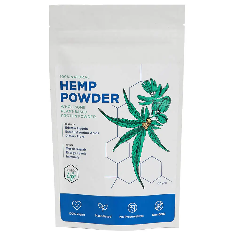 BOHECO Life Hemp Powder,  100 g  Unflavoured