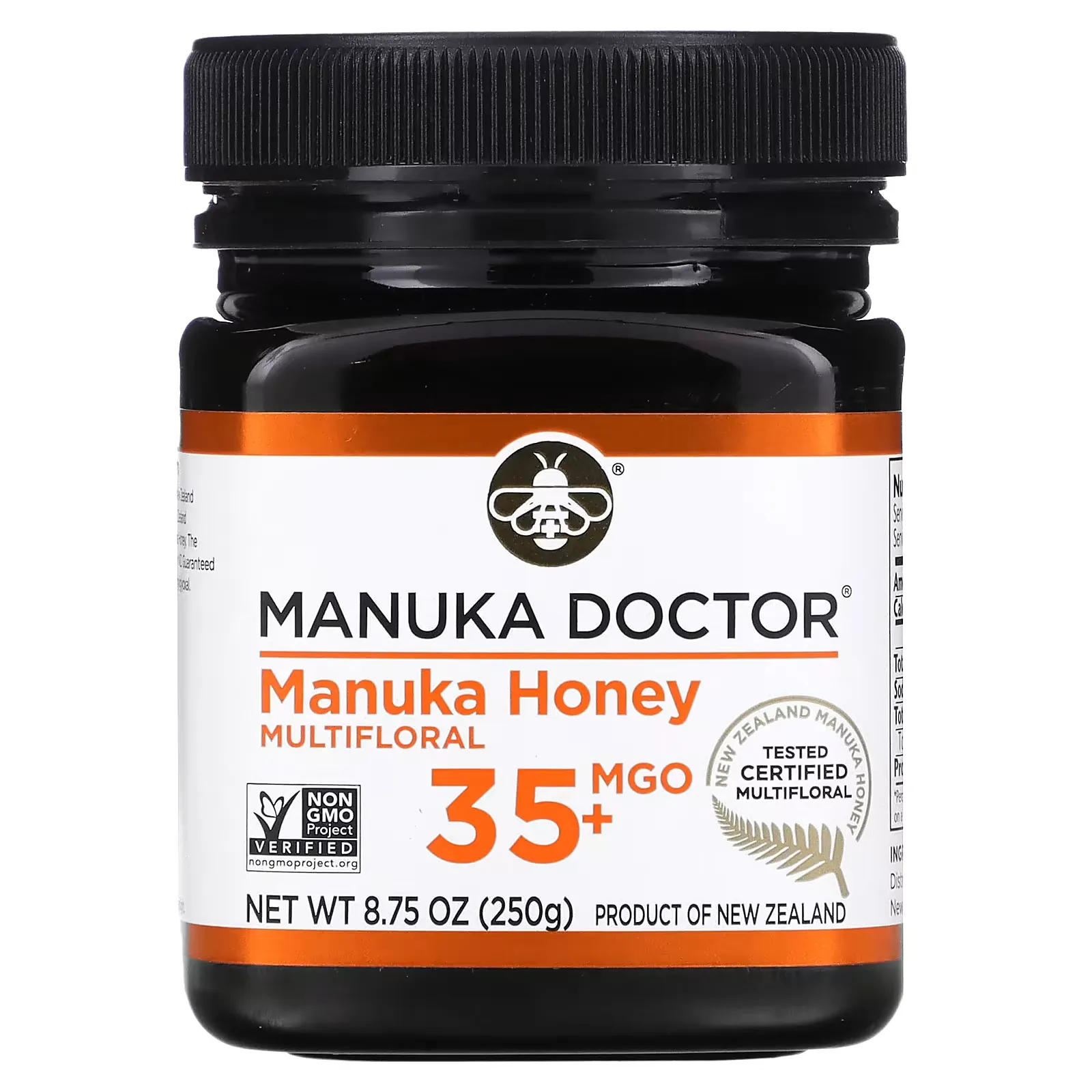 Manuka Honey Multifloral, MGO 35+, 8.75 oz (250 g)