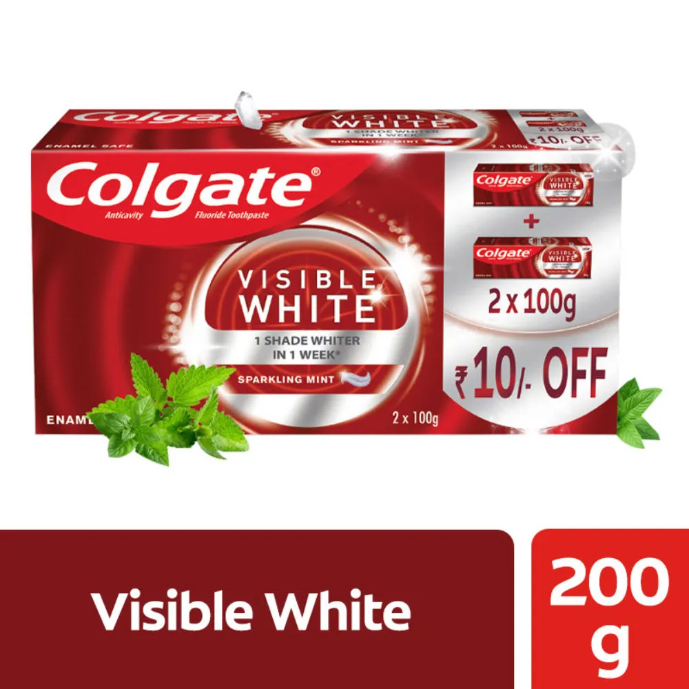 Colgate Visible White Sparkling Mint Toothpaste