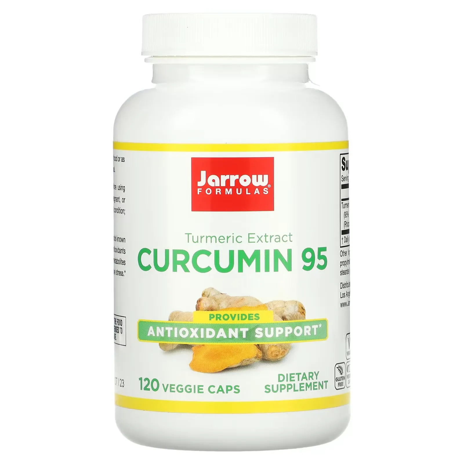 Curcumin 95, Turmeric Extract, 500 mg, 120 Veggie Caps