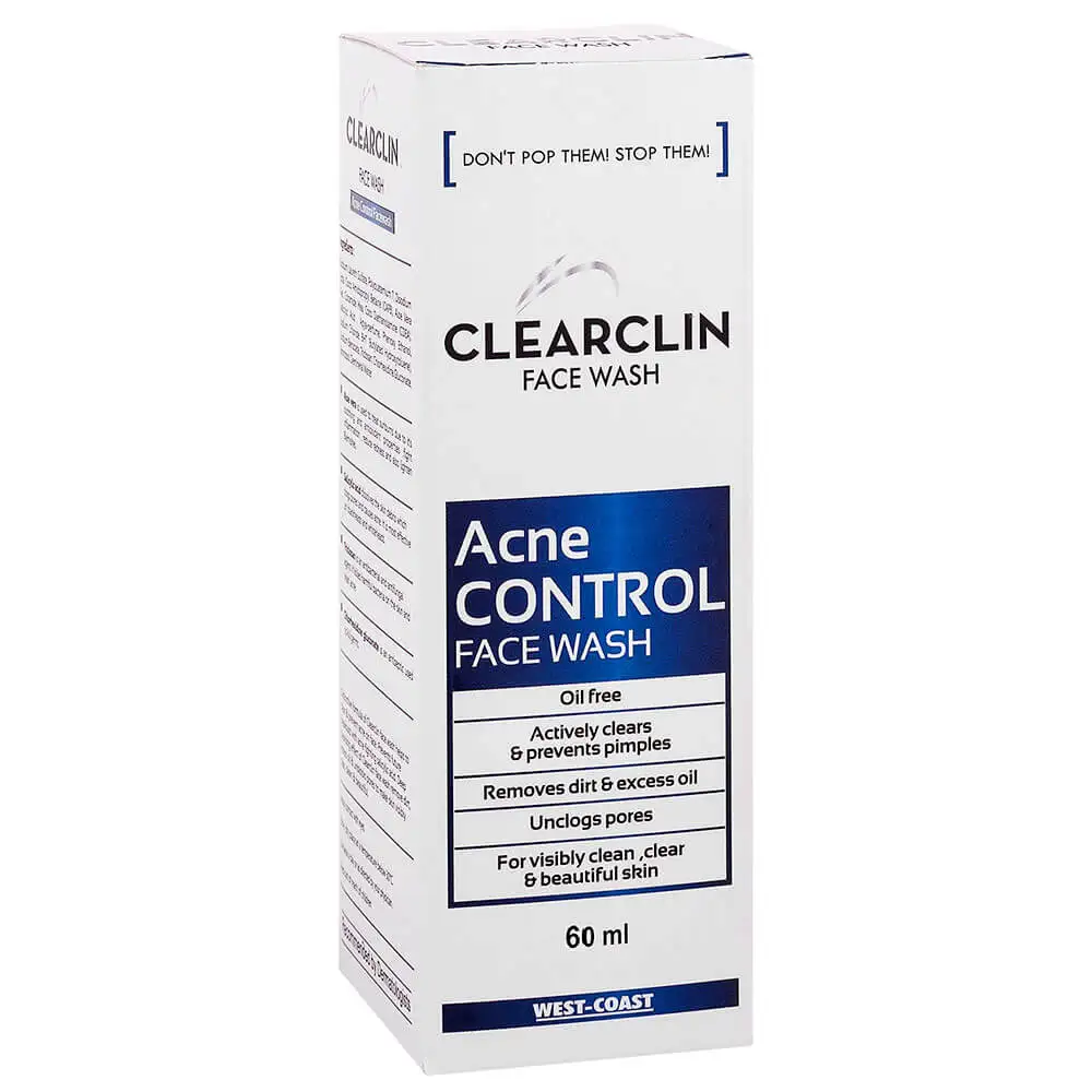 West Coast Clearclin Acne Control Facewash,  60 ml  for All Skin Type