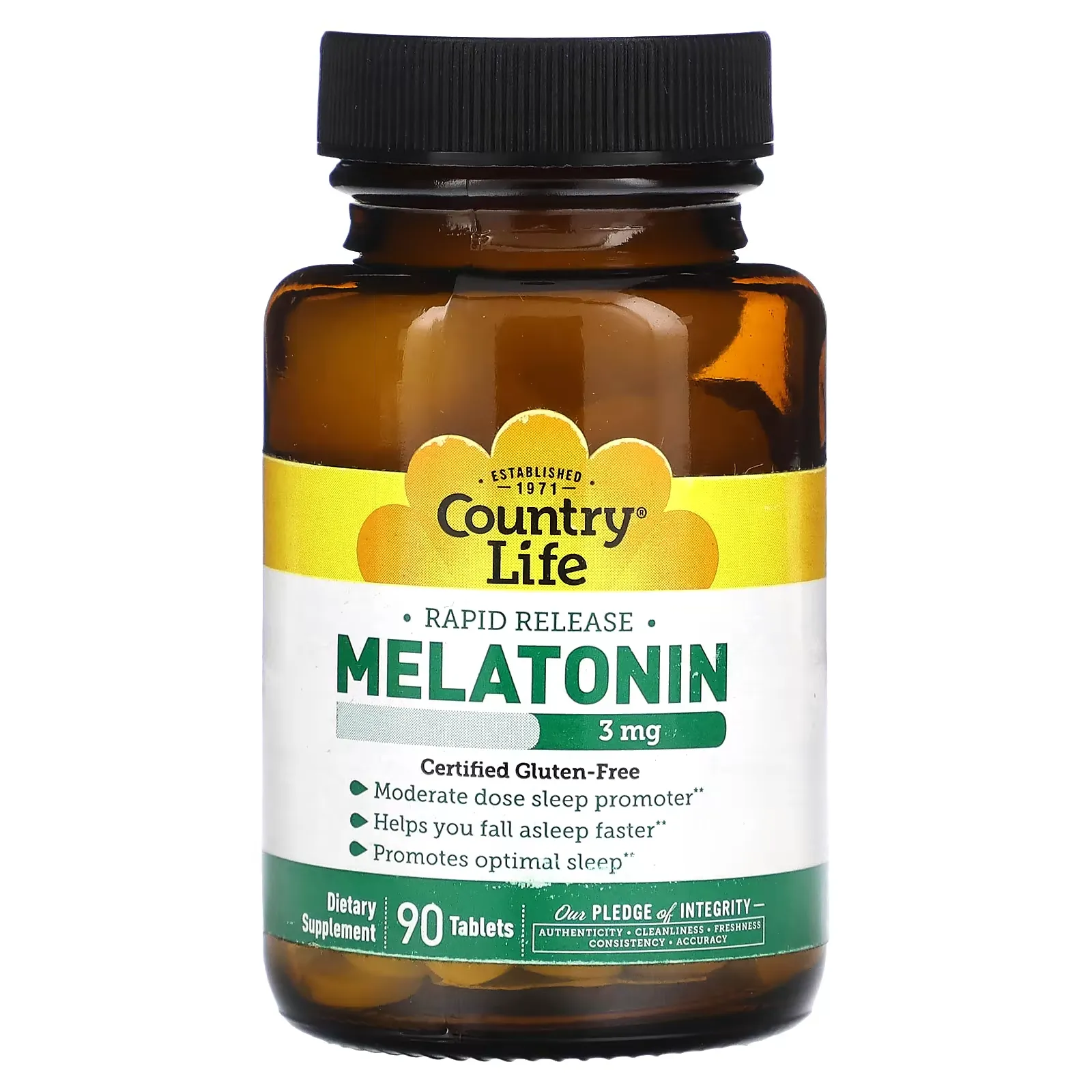 Melatonin, 3 mg, 90 Tablets