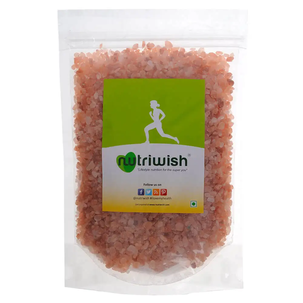 Nutriwish Himalayan Pink Salt Granules,  0.5 kg