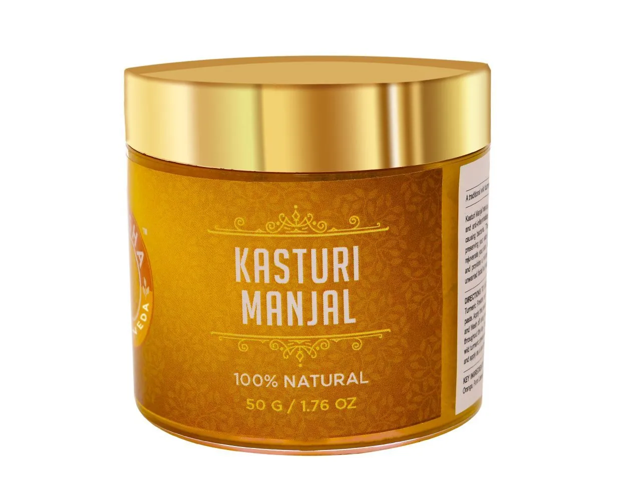 Shesha Ayurveda Kasturi Manjal - Wild Turmeric Powder (100% Natural and Premium Quality)