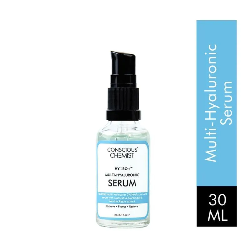 Conscious Chemist Hydro + Multi-Hyaluronic Acid Serum