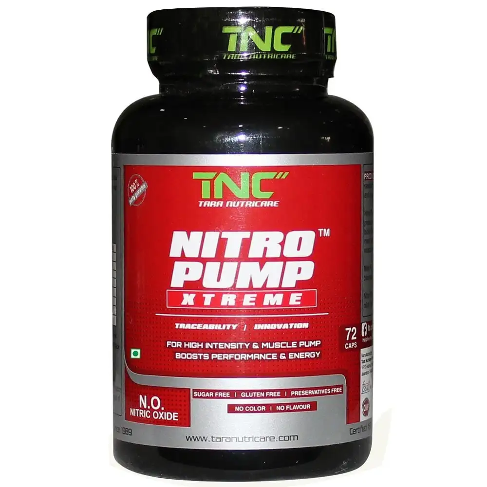 Tara Nutricare Nitro Pump,  72 capsules  Unflavoured